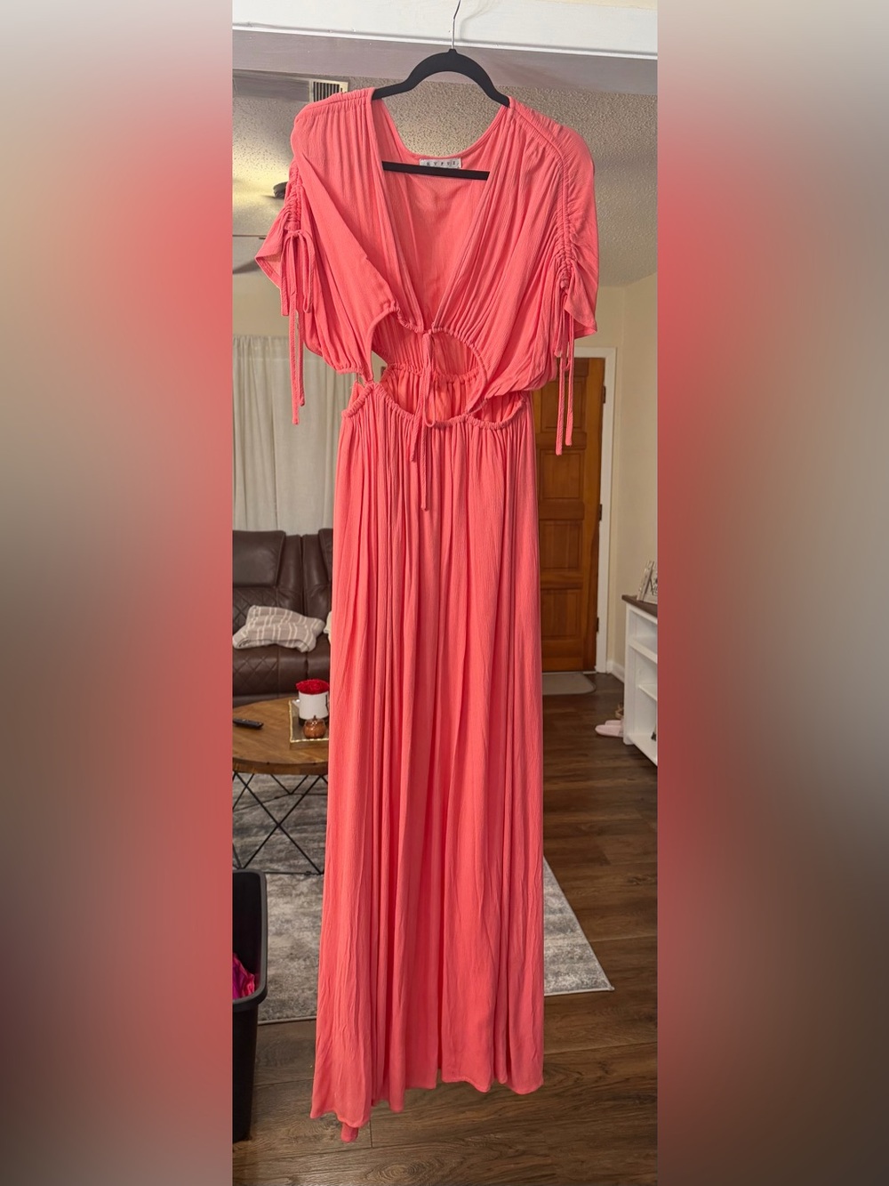 HYFVE Coral Maxi Skirt with Drawstring Waist